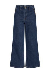 Byoung Bykomma Button Jeans Ink Blue