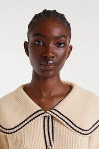Compania Fantastica Sailor Collar Cardigan