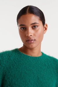 Compania Fantastica Green Textured Jumper