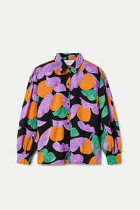Compania Fantastica Apricot Print Shirt
