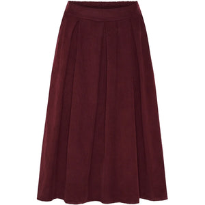 Marta Du Chateau Corduroy Skirt Bordeaux