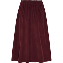 Load image into Gallery viewer, Marta Du Chateau Corduroy Skirt Bordeaux
