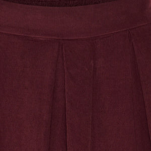 Marta Du Chateau Corduroy Skirt Bordeaux