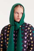 Load image into Gallery viewer, Green Compania Fantastica Hood With Scarf
