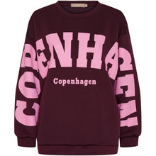 Load image into Gallery viewer, Marta Du Chateau Hibiscus Sweater Bordeaux
