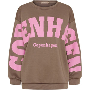 Marta Du Chateau Hibiscus Sweater Fango