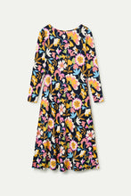 Load image into Gallery viewer, Compania Fantastica Baboushka Print Midi Dress
