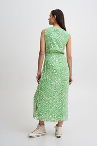 Ichi Ihmarrakech Midi Dress Icat Print