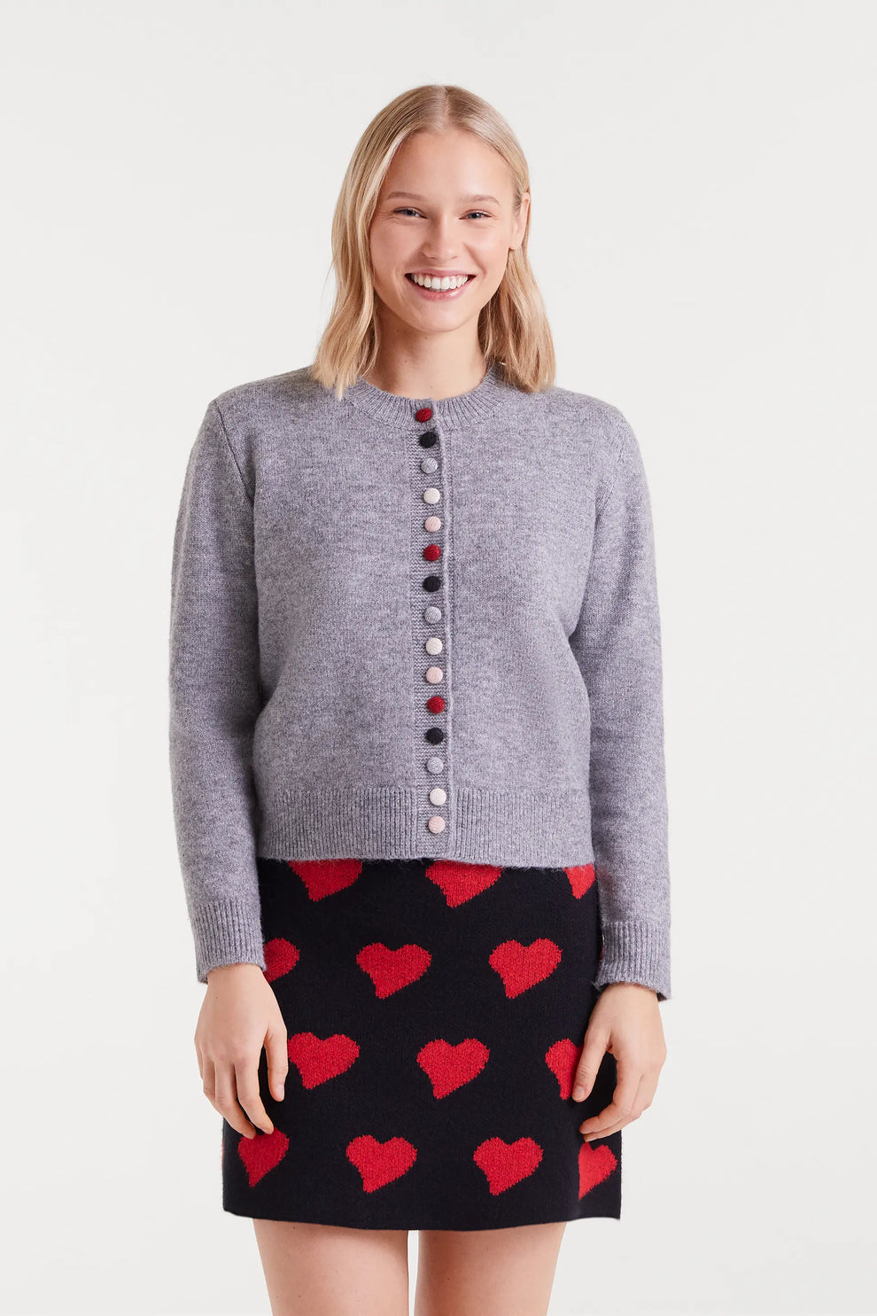 Compania Fantastica Grey Cardigan