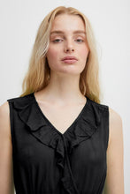 Load image into Gallery viewer, Ichi Ihmarrakech Midi Dress In Black
