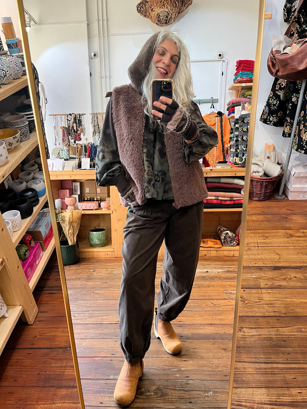 Marta Du Chateau Arlette Vest Chocolate