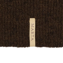 Load image into Gallery viewer, Marta Du Chateau Knitted Balaclava Chocolate
