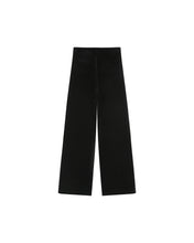 Load image into Gallery viewer, Grace And Mila Tiger Black Velvet Trousers
