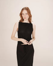 Load image into Gallery viewer, Grace And Mila Talmas Satin Skirt Black
