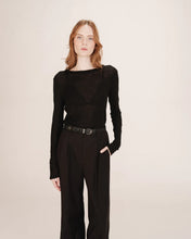 Load image into Gallery viewer, Grace And Mila Tatum Tailored Trousers Black
