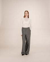 Load image into Gallery viewer, Grace And Mila Toni Sheer Top White
