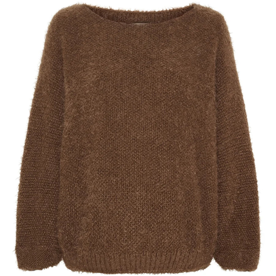 Marta Du Chateau Anouk Jumper Chocolate