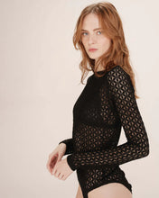 Load image into Gallery viewer, Grace And Mila Tanguy Lace Bodice Black
