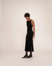 Load image into Gallery viewer, Grace And Mila Velvet Tivoli Dress Black

