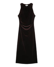 Load image into Gallery viewer, Grace And Mila Tivoli Velvet Dress Chocolate
