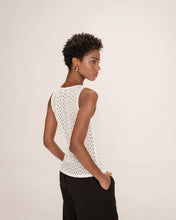 Load image into Gallery viewer, Grace AndMila Tenet Lace Top Ecru
