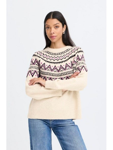 Byoung Byohelle Jacquard Jumper Pink