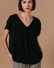 Load image into Gallery viewer, Lemon Blouse Black
