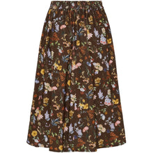 Load image into Gallery viewer, Marta Du Chateau Corduroy Floral Skirt
