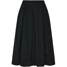Load image into Gallery viewer, Marta Du Chateau Black Corduroy Skirt
