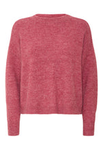 Load image into Gallery viewer, Byoung Bymonna Sweater Rouge Melange
