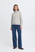 Load image into Gallery viewer, Byoung Bymonna Grey Roll Neck Jumper
