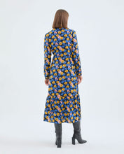 Load image into Gallery viewer, Midi Shirt Dress With Floral Print
