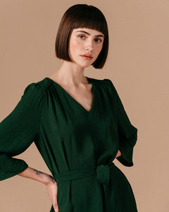 Lena Dress Green