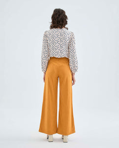 Mustard High Waisted Trousers