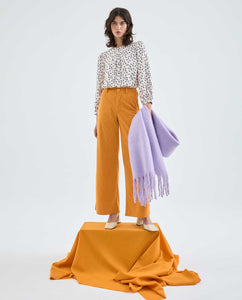 Mustard High Waisted Trousers