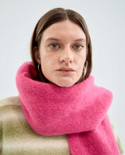 Load image into Gallery viewer, Pink Scarf With Fringe
