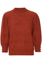 Load image into Gallery viewer, Ichi Ihkamara Knitted Pullover Rooibos
