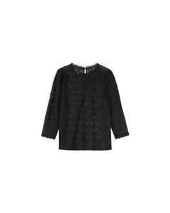 Navi Lace Top Black