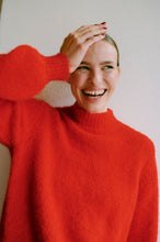 Load image into Gallery viewer, Byoung Bymiller Alpaca Mix Jumper Haute Red
