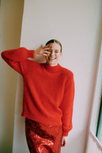 Load image into Gallery viewer, Byoung Bymiller Alpaca Mix Jumper Haute Red
