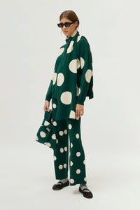 Big Dots Jumper Green