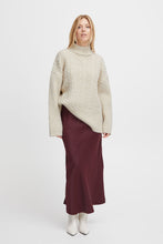 Load image into Gallery viewer, Byoung Bynello Cable Knit Jumper Birch Melange
