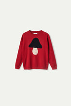 Load image into Gallery viewer, Mushroom Print Jacquard Sweater
