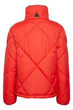 Load image into Gallery viewer, Byoung Bybomina Puffer Coat Aurora Red
