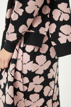 Load image into Gallery viewer, Jacinto Floral Knit Jacquard Jumper
