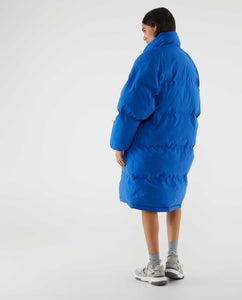 Blue Oversized Padded Coat