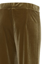 Load image into Gallery viewer, Byoung Byperlina Velvet Pant Military Green
