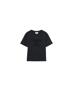 Nobuto Paris Is Love Black T-Shirt