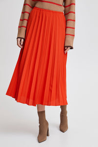 Byoung Bydeson Skirt Aurora Red