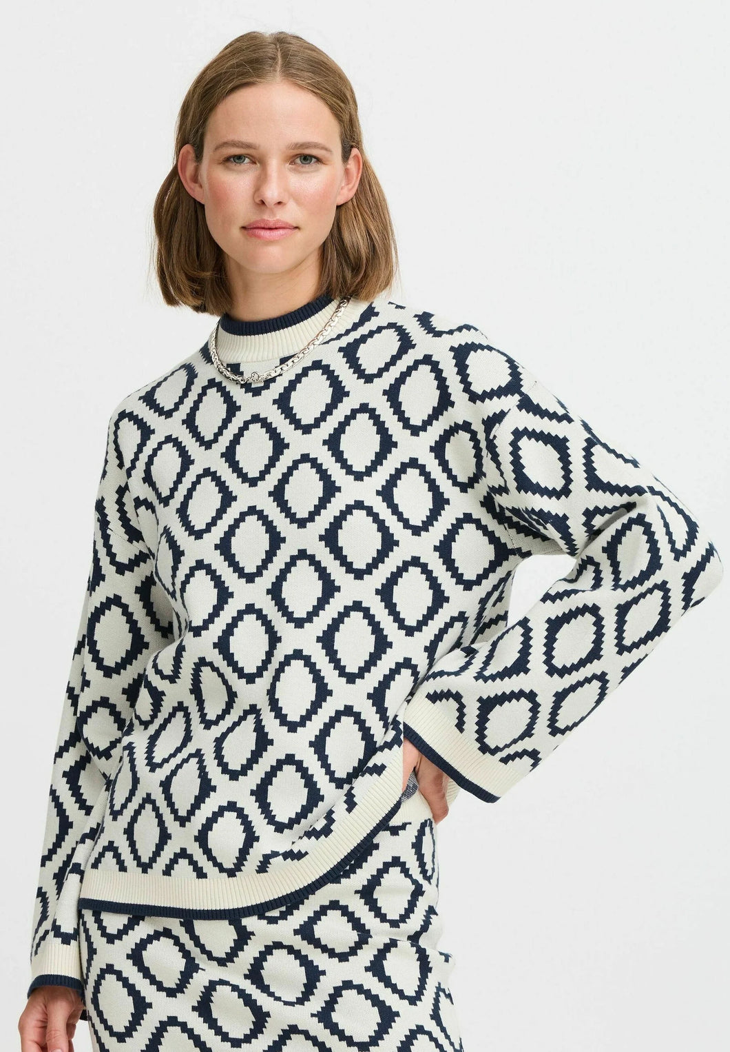 Byoung Bymiran Jumper Birch Mix